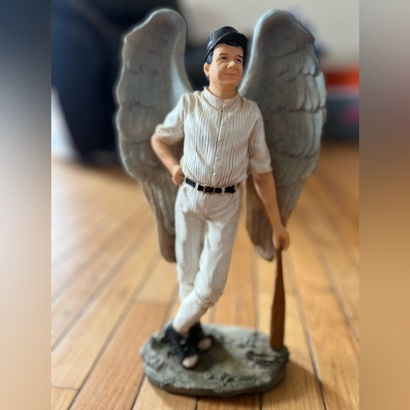 Vintage BABE RUTH Angel Wings Statue Figurine DWK 2003 13 INCHES Heavy Risen - Picture 1 of 5
